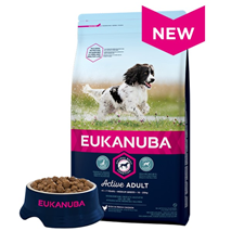 Eukanuba Adult Medium - piščanec - 3 kg