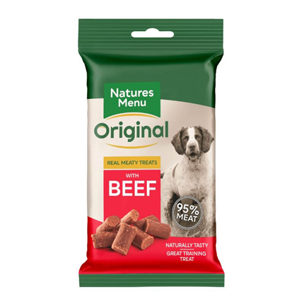 Natures Menu Dog Meaty Treats - govedina - 60 g