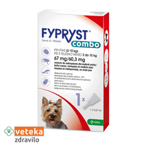 Fypryst Combo S raztopina za pse od 2 - 10kg, 0,67 ml