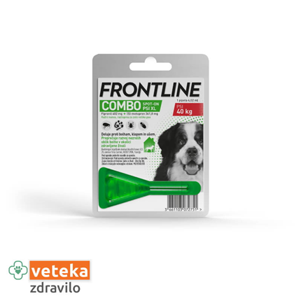 Frontline Combo Spot On za pse XL, pipeta - 4,02 ml