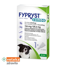 Fypryst Combo M raztopina za pse od 10 - 20kg, 1,34 ml