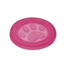 Nobby TPR frizbi s tačko, roza – 22 cm