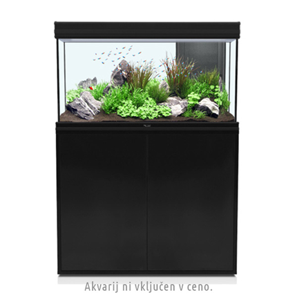Aquatlantis omarica za akvarij Fusion 100, črna