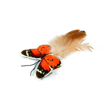 Beeztees igrača za mačke metulj s peresi Fligo - 8 cm