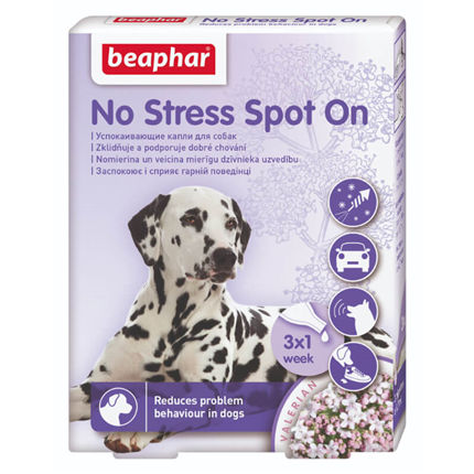 Beaphar No Stress ampule za lajšanje stresa psov - 3 x 0,7 ml