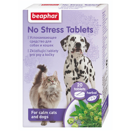 Beaphar No Stress tablete za lajšanje stresa - 20 tabl.