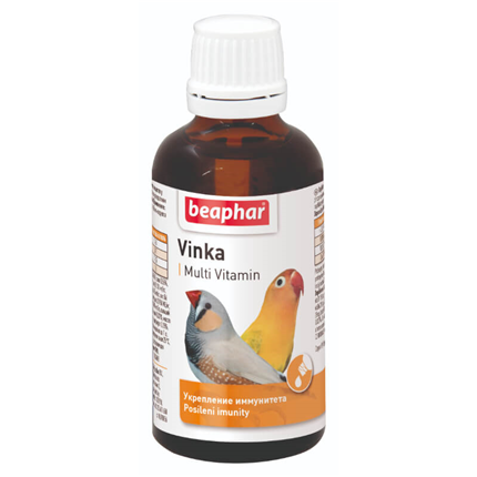 Beaphar Vinka, vitamini za ptice - 50 ml
