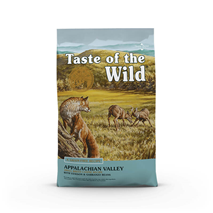 Taste Of The Wild Appalachian Valley, Small – prekajena divjačina, jagnjetina in čičerika