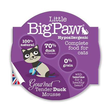 Little Big Paw alucup mousse - raca - 85 g