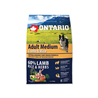 Ontario Adult Medium - jagnjetina in riž 2 x 12 kg