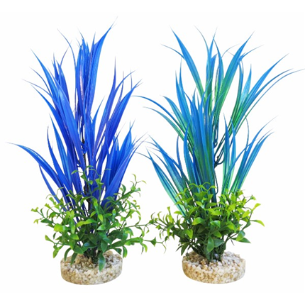 Sydeco dekor Aqua Blue Ocean Plant