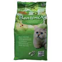 Bentonix posip za mačje stranišče, zeleno jabolko