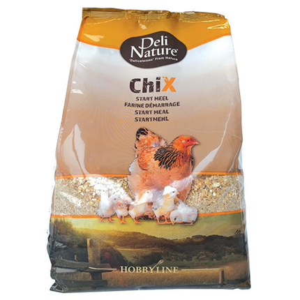 Deli Nature Chix drobno mleta mešanica za piščance kokoši - 4 kg
