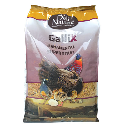 Deli Nature Gallix drobno mleta mešanica za piščance okrasne perutnine - 4 kg