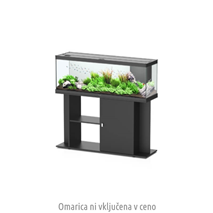 Aquatlantis akvarij Style LED 120, črn - 120 x 40 x 45 cm (216 l)