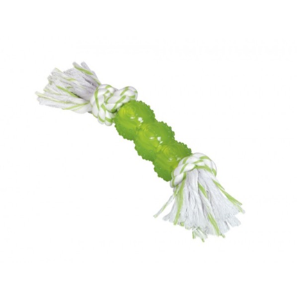 Nobby igrača TPR palica in vrv, zelena - 26 cm