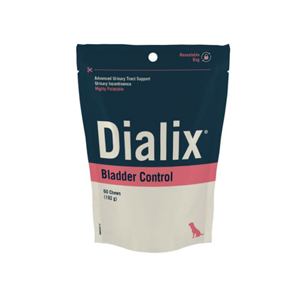 Dialix Bladder Control žvečljive tablete za podporo pri inkontinenci - 60 tablet