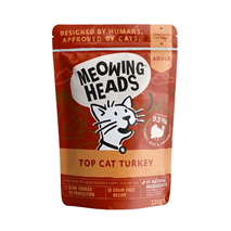 Meowing Heads Top Cat Turkey - puran - 100 g
