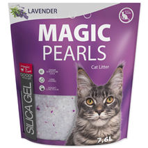 Magic Pearls Silica posip za mačje stranišče - lavanda