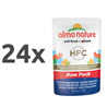 Almo Nature HFC Raw Pack - file Skip Jack tuna 24 x 55 g