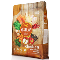 Rustican Gluten Free - piščanec, losos in riž