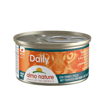 Almo Nature Daily Mousse konzerva - tuna in piščanec - 85 g