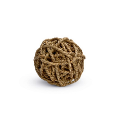 Beeztees pletena žoga, vrbov les - 8 cm