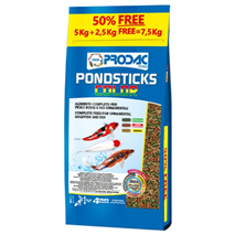 Prodac Pondsticks Color - promo pakiranje 5 + 2,5 kg