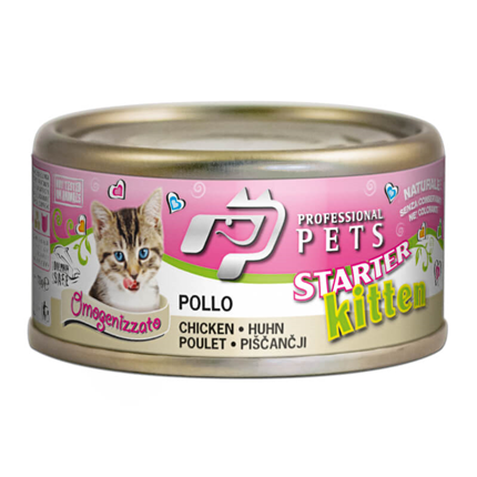 Professional Pets Naturale Kitten– piščanec – 70 g