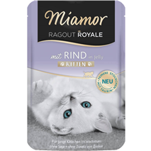 Miamor Ragu Royal Kitten - govedina v želeju - 100 g