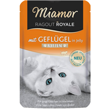 Miamor Ragu Royal Kitten - perutnina v želeju - 100 g