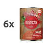 Rustican konzerva Adult - govedina in piščanec 6 x 400 g