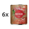 Rustican konzerva Adult - govedina in piščanec 6 x 800 g