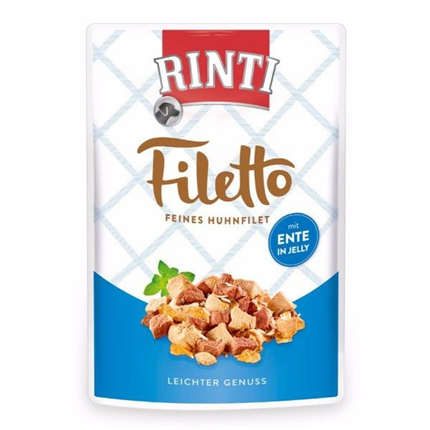 Rinti Filetto in Jelly - piščanec in raca - 100 g