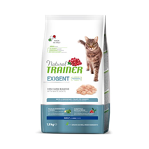 Trainer Natural Cat Exigent za izbirčne mačke - belo meso