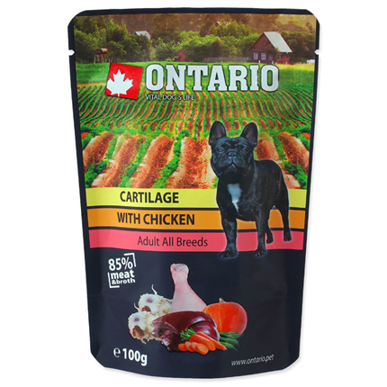 Ontario Dog - piščanec in hrustanec v juhi - 100 g