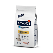 Advance Adult Sensitive - losos in riž - 1,5 kg
