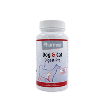 Pharmox Digets-Pro probiotiki in prebiotiki za pse in mačke - 60 kapsul