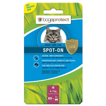 Bogaprotect Spot-On pipeta za mačke - M (4-7 kg)