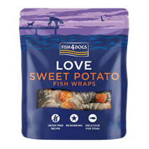 Fish4Dogs Sea Wraps Sweet Potato - 100 g