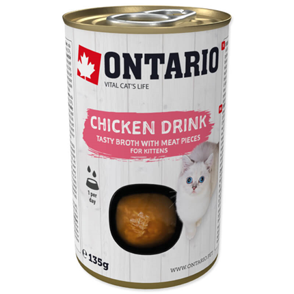 Ontario Kitten pijača s koščki piščanca