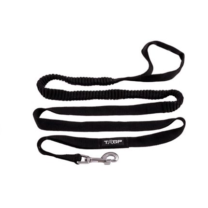 TrOP Lifeline elastična vrv, črna - 2 m
