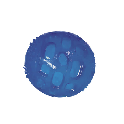 Nobby TPR igrača žoga Cooling, modra - 6,5 cm