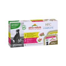 Almo Nature Daily HFC Complete Multipack - belo meso (2 okusa) - 4x85g