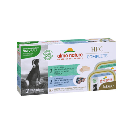 Almo Nature Daily HFC Complete Multipack - riba (2 okusa) - 4x85g