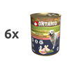 Ontario Dog Adult - piščančja pašteta z zelišči 6 x 800 g