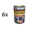 Ontario Dog Adult - telečja pašteta z zelišči 6 x 400 g