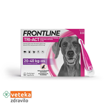 Frontline Tri-Act za pse, 20-40 kg - 3 ampule