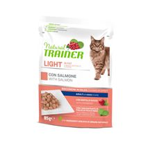 Natural Trainer Cat Ideal Weight/Light, vrečka - losos - 85 g