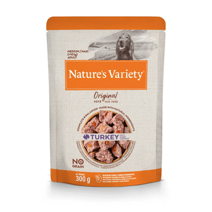 Nature's Variety Original Dog Med/Maxi Adult - puran - 300 g
